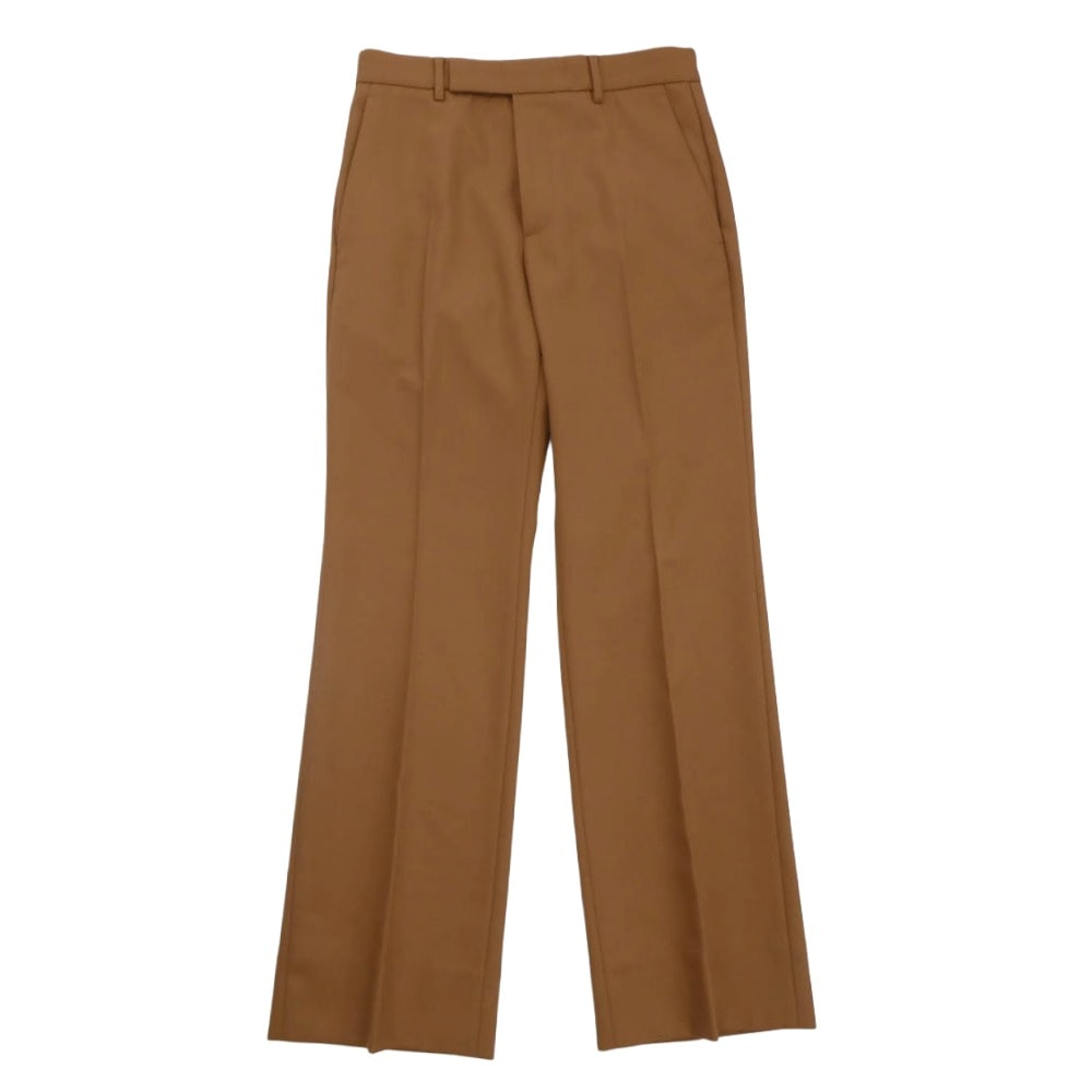GUCCI グッチ パンツ 625988 ZAE1N ポリエステル スラックスパンツ ブラウン系 44【中古】