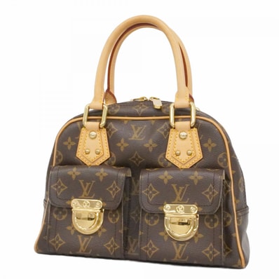 【6dd5134】ルイヴィトン ハンドバッグ モノグラム マンハッタンPM M40026 ブラウン【中古】レディース