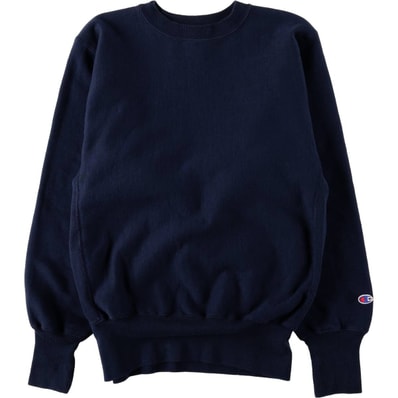 古着 90年代 チャンピオン Champion AUTHENTIC ATHLETIC APPAREL 目無し REVERSE WEAVE リバースウィーブ 無地 ブランクスウェットシャツ トレーナー メンズM相当 ヴィンテージ/eaa678699
