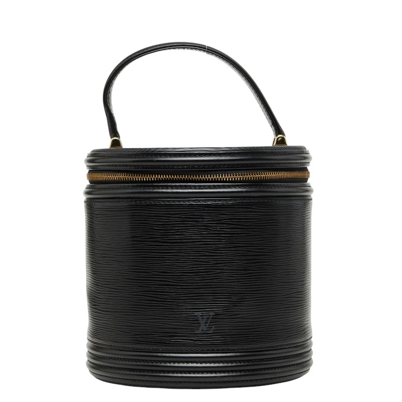 ルイ ヴィトン エピ カンヌ ハンドバッグ バニティバッグ M48032 ノワール ブラック レザー レディース LOUIS VUITTON 【中古】