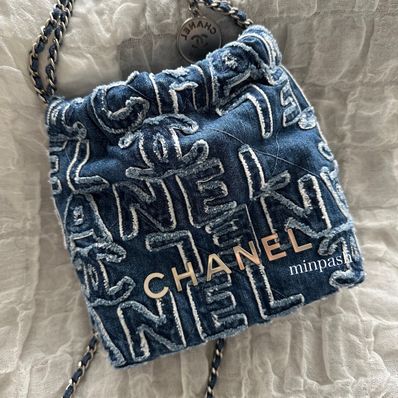 新作✨CHANEL ♡ CHANEL22ミニ デニム レア ハンドバッグ 貴重
