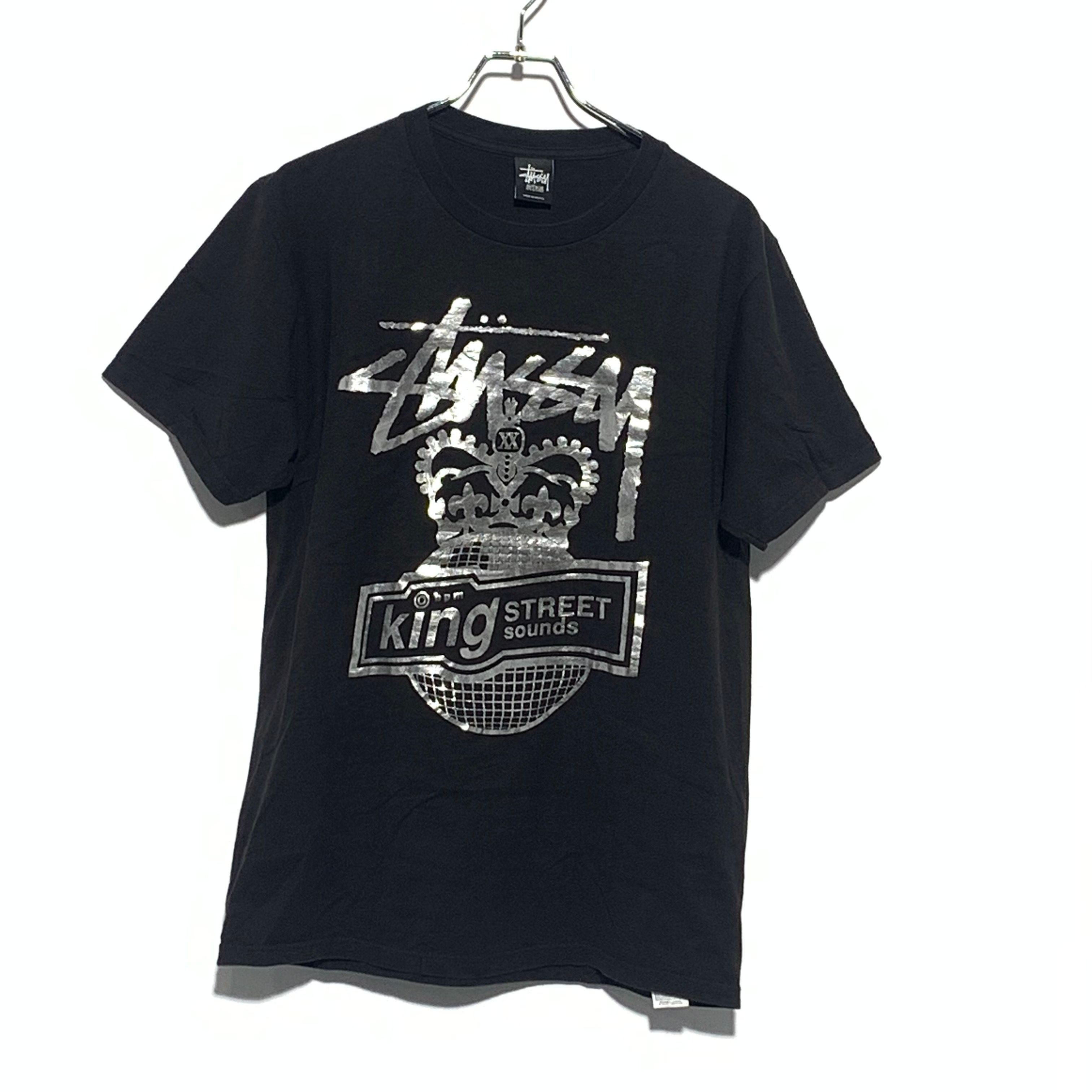 STUSSY King Street Sounds Logo Print Tee
