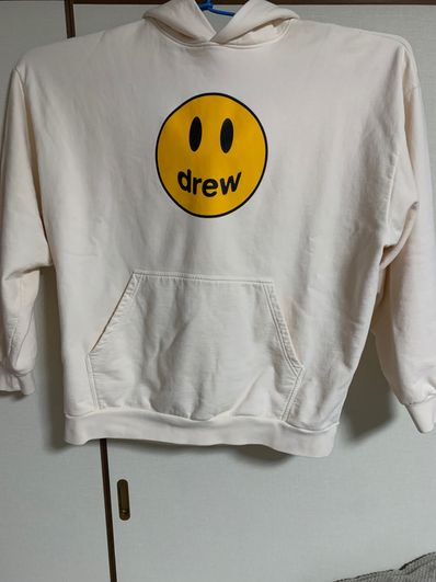 drew house mascot deconstructed hoodie "Off White"
