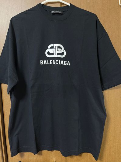 BALENCIAGA BB Logo Oversize T-Shirt "Black"