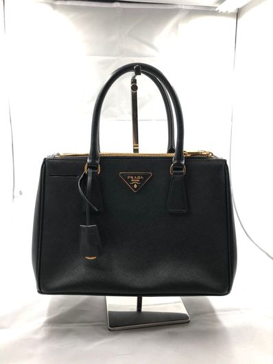 PRADA Saffiano Gallerìa Medium Hand Bag "Black"
