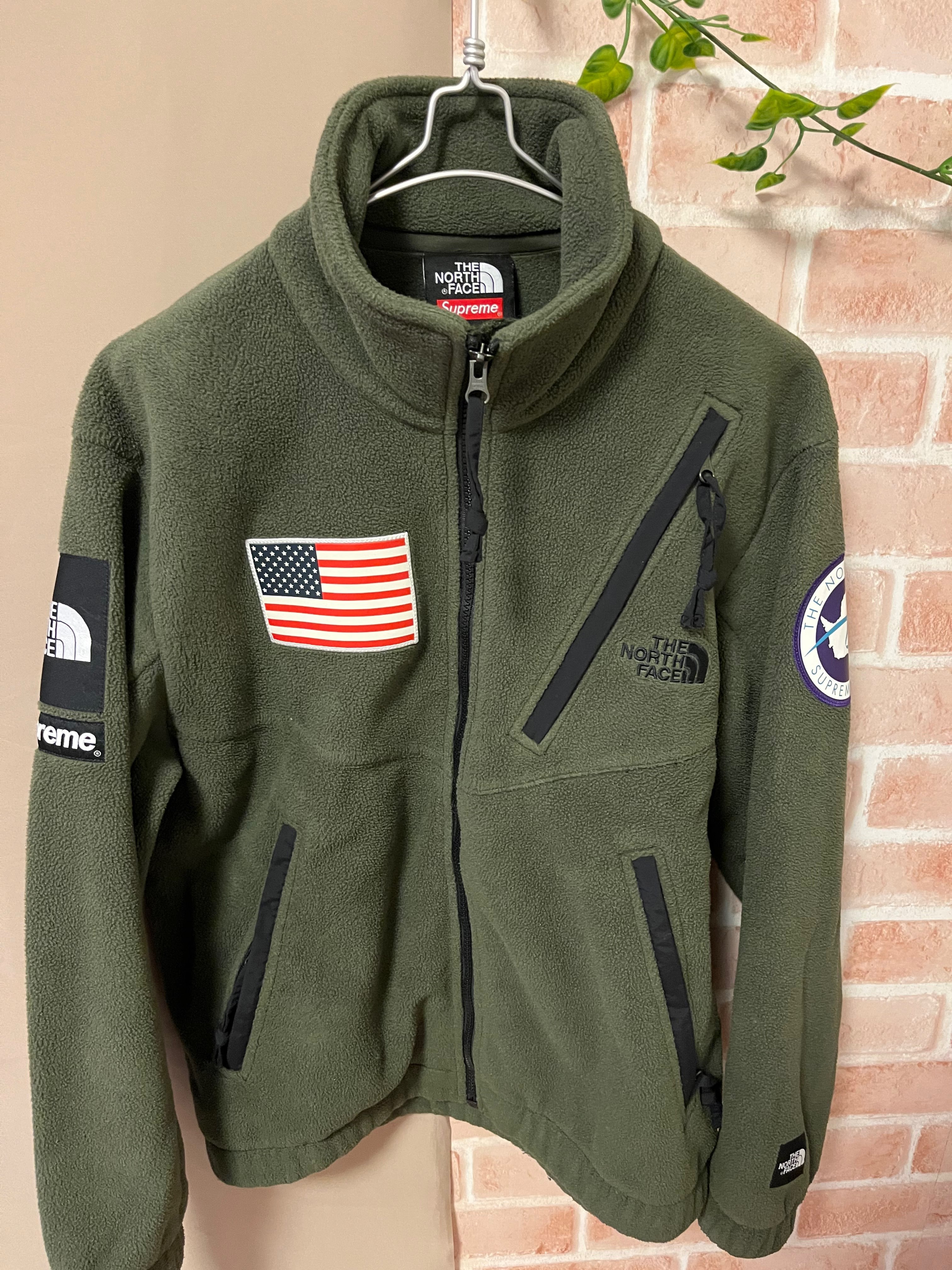 Supreme x The North Face Polartec Fleece Jacket "Olive"