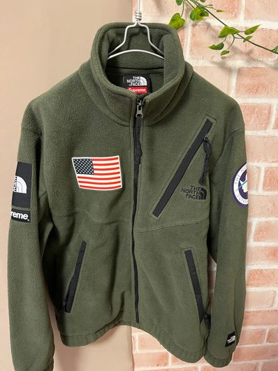 Supreme x The North Face Polartec Fleece Jacket "Olive"