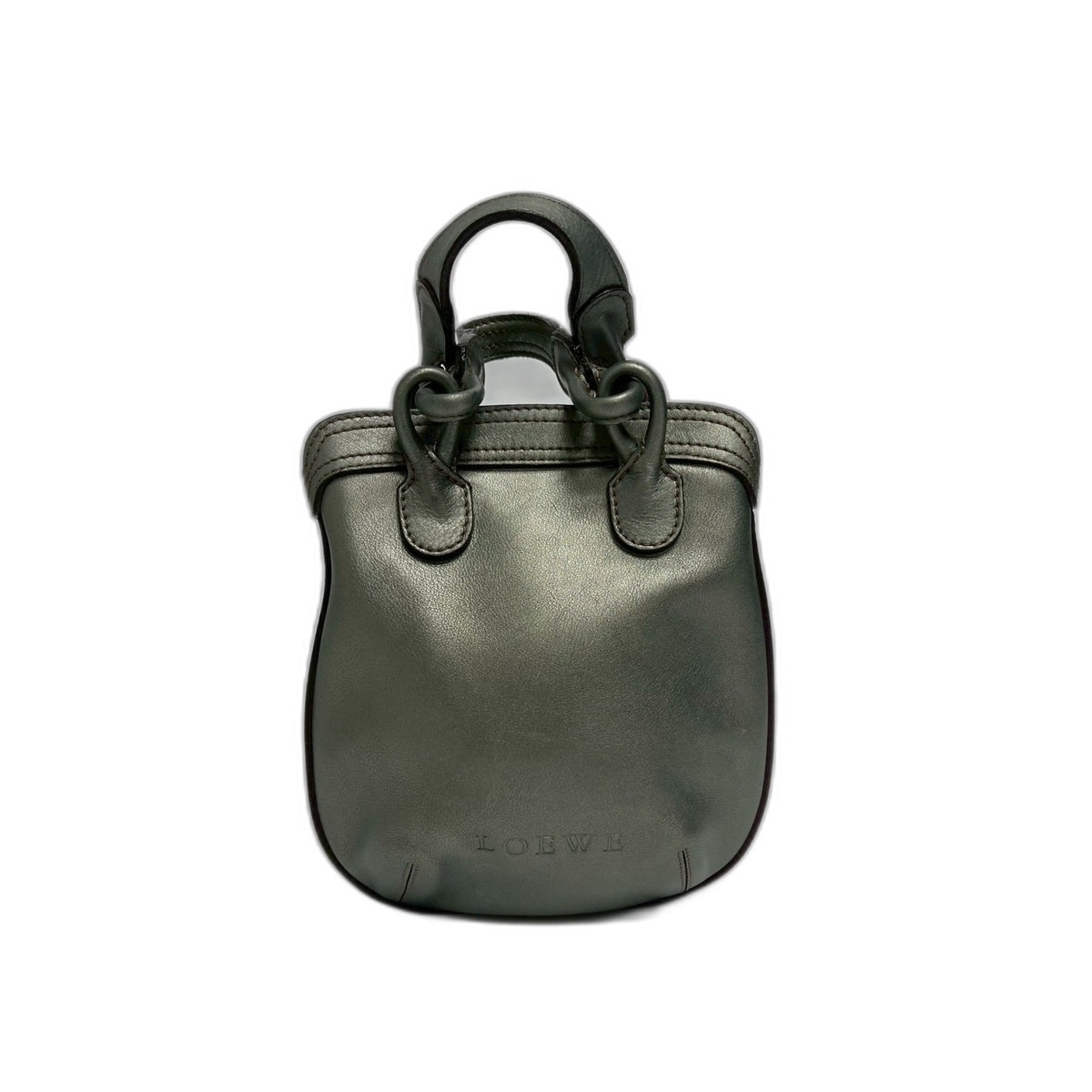 ロエベ LOEWE ハンドバッグ レザー【中古】