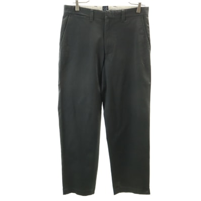 GAP ギャップ スラックスパンツ W29 ブラック ストレッチ