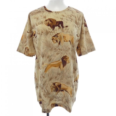 【ヴィンテージ】エルメス HERMES LIONS DANS LA SAVANE Tシャツ