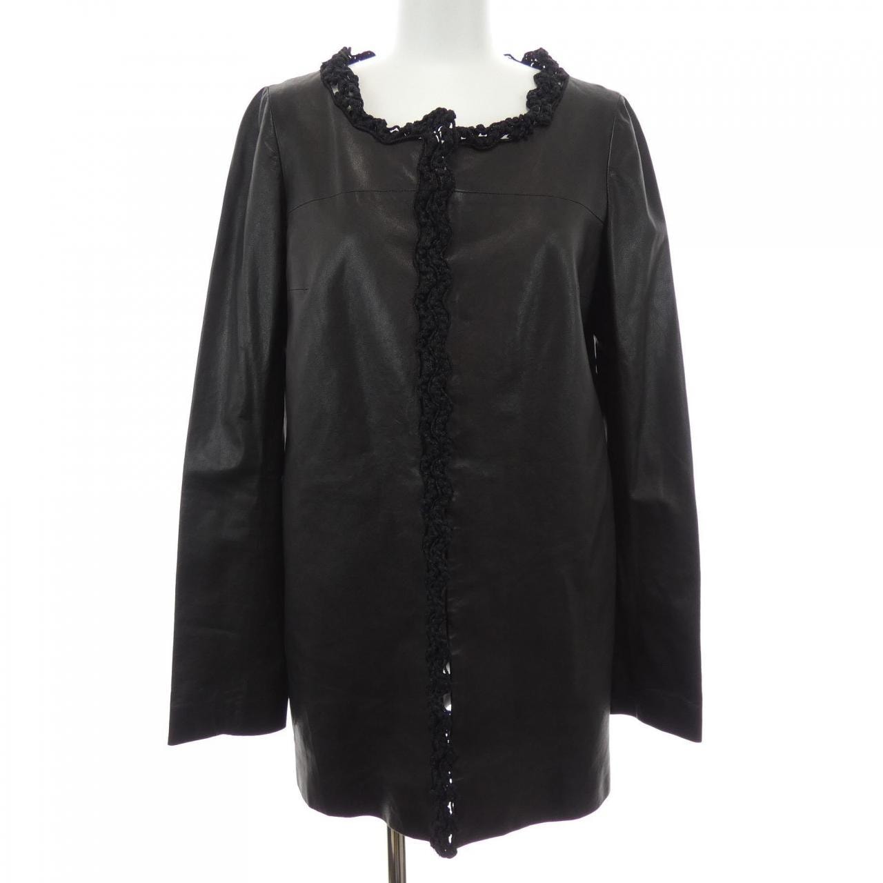 シャネル CHANEL P35591C00082 09A レザージャケット