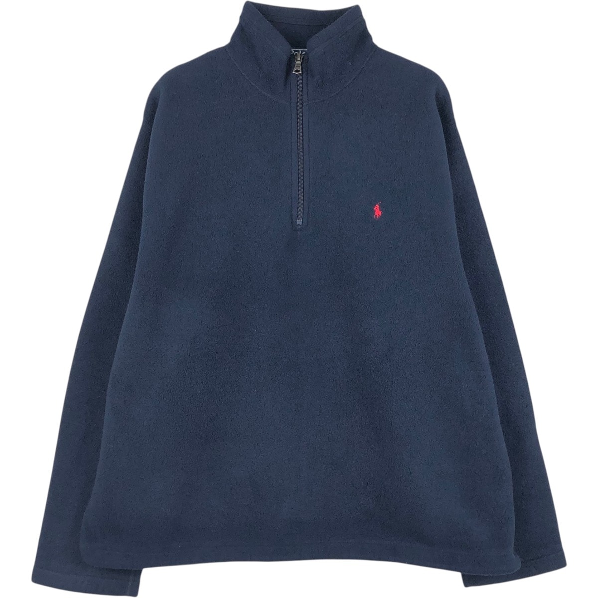 古着 ラルフローレン Ralph Lauren POLO by Ralph Lauren ハーフジップ フリースプルオーバー メンズL相当/eaa655209
