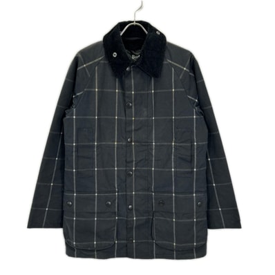 バブアー SL BEAUFORT WAX WINDOW PANE PL ライナー付きオイルドジャケット 36