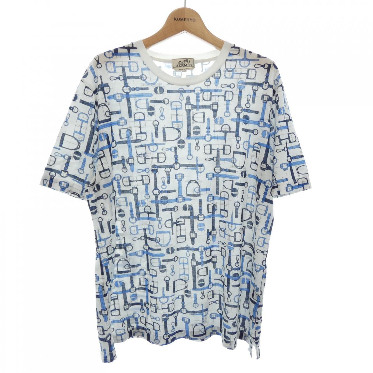エルメス HERMES LABYRINTHE HORSEBIT *01-5779 Tシャツ