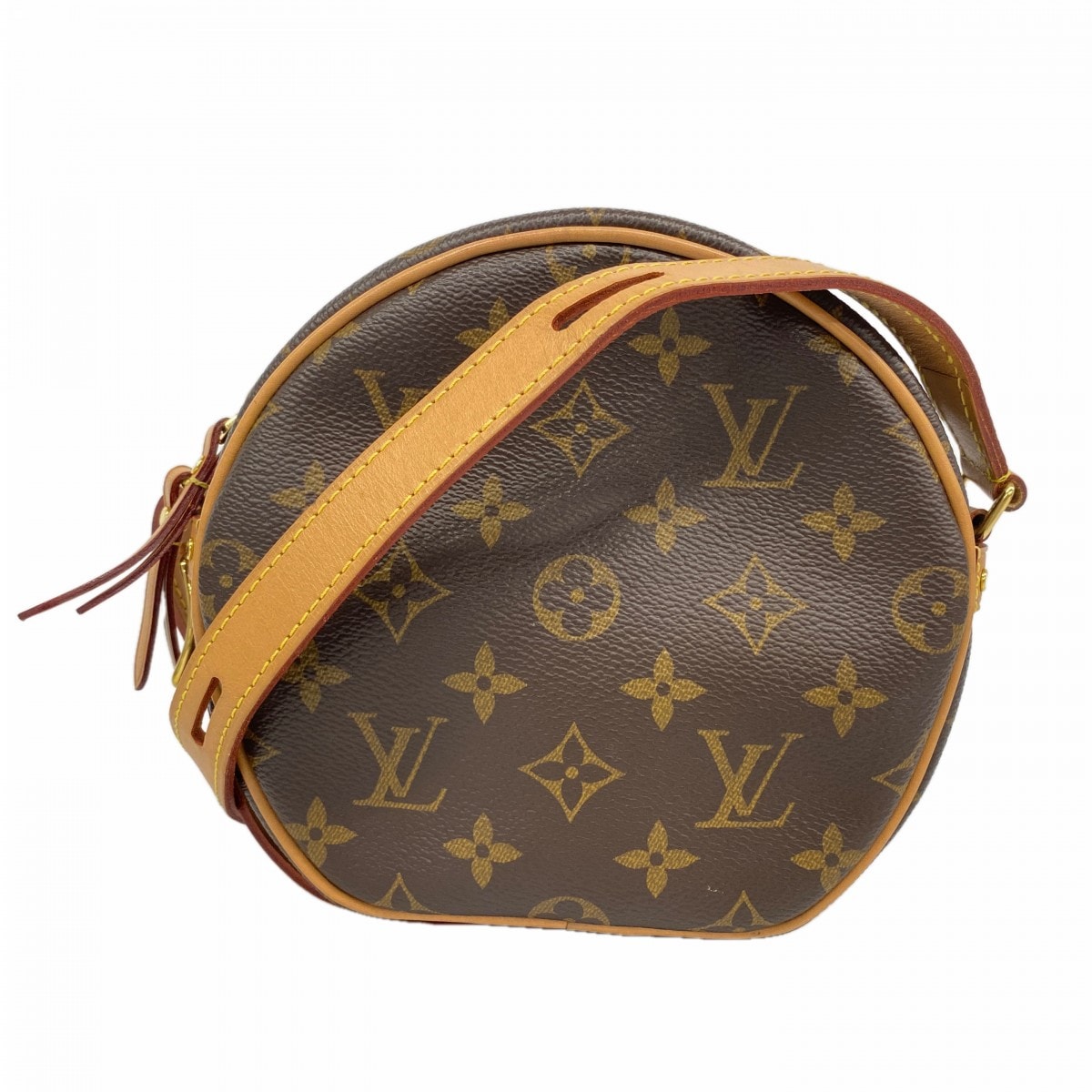 【6db2003】ルイヴィトン ショルダーバッグ モノグラム ボワットシャポースープルPM M45578 ブラウン【中古】レディース