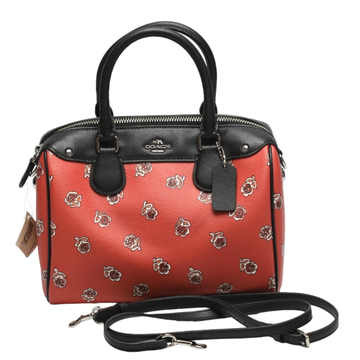 コーチ COACH 斜め掛け F55465 ミニボストン ハンドバッグ
