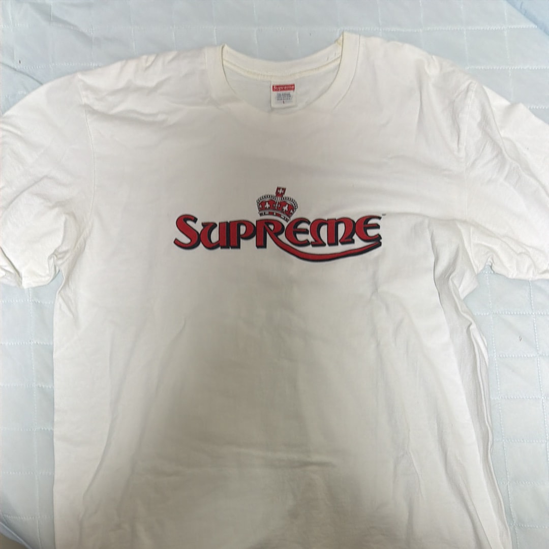 Supreme Crown Tee "White"