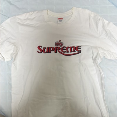 Supreme Crown Tee "White"