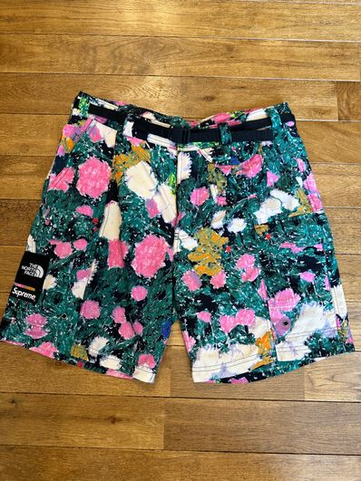 Supreme x The North Face Trekking Packable Belted Short "Flowers"