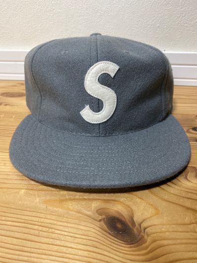 Supreme Ebbets S Logo Fitted 6-Panel "Grey"
