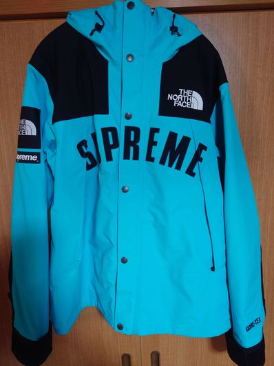 Supreme x The North Face Arc Logo Mountain Parka "Blue"