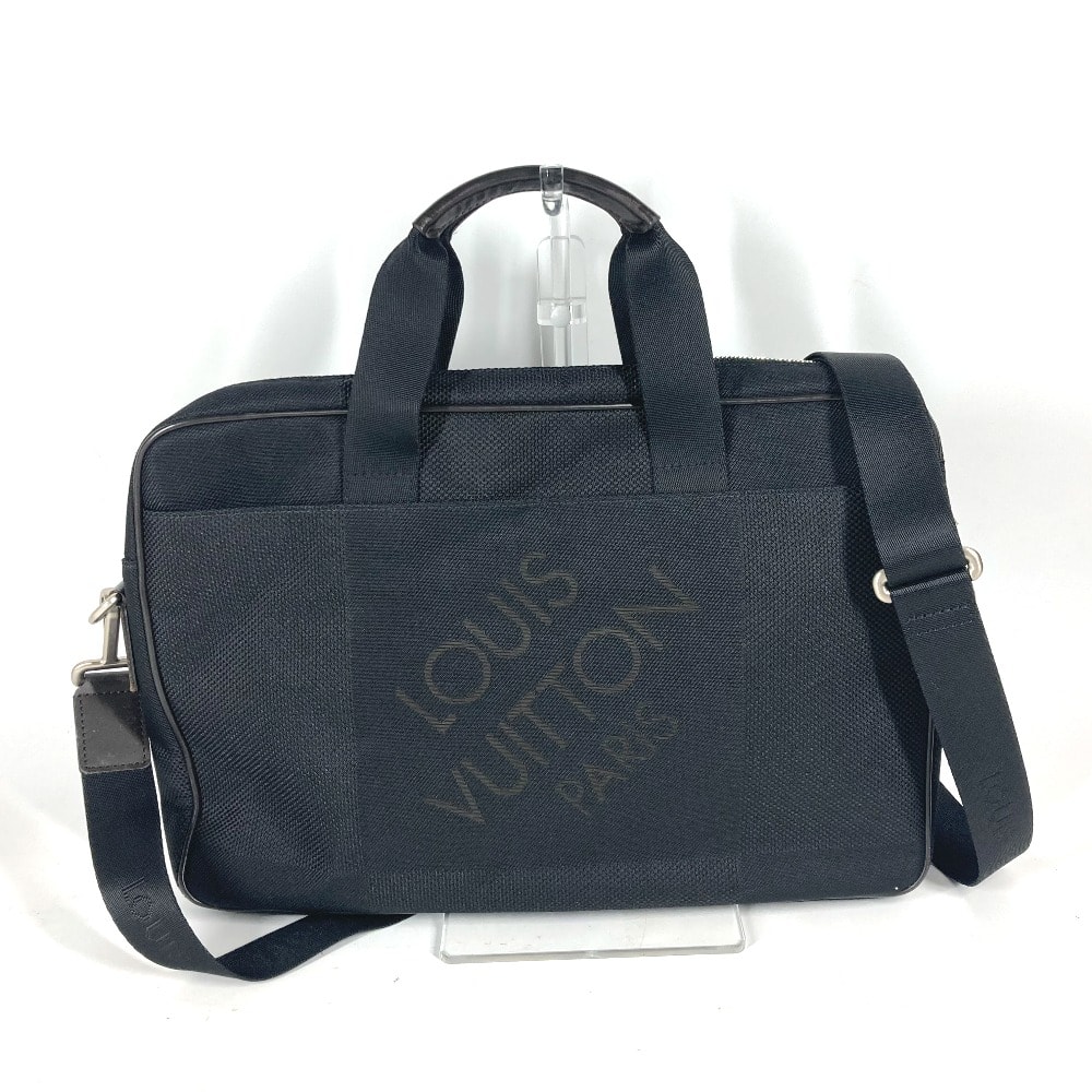 ルイヴィトン LOUIS VUITTON アソシエPM N58038 ダミエジェアン 2WAYバッグ トートバッグ 肩掛け 斜め掛け ショルダーバッグ ビジネスバッグ ダミエジェアンキャンバス ブラック