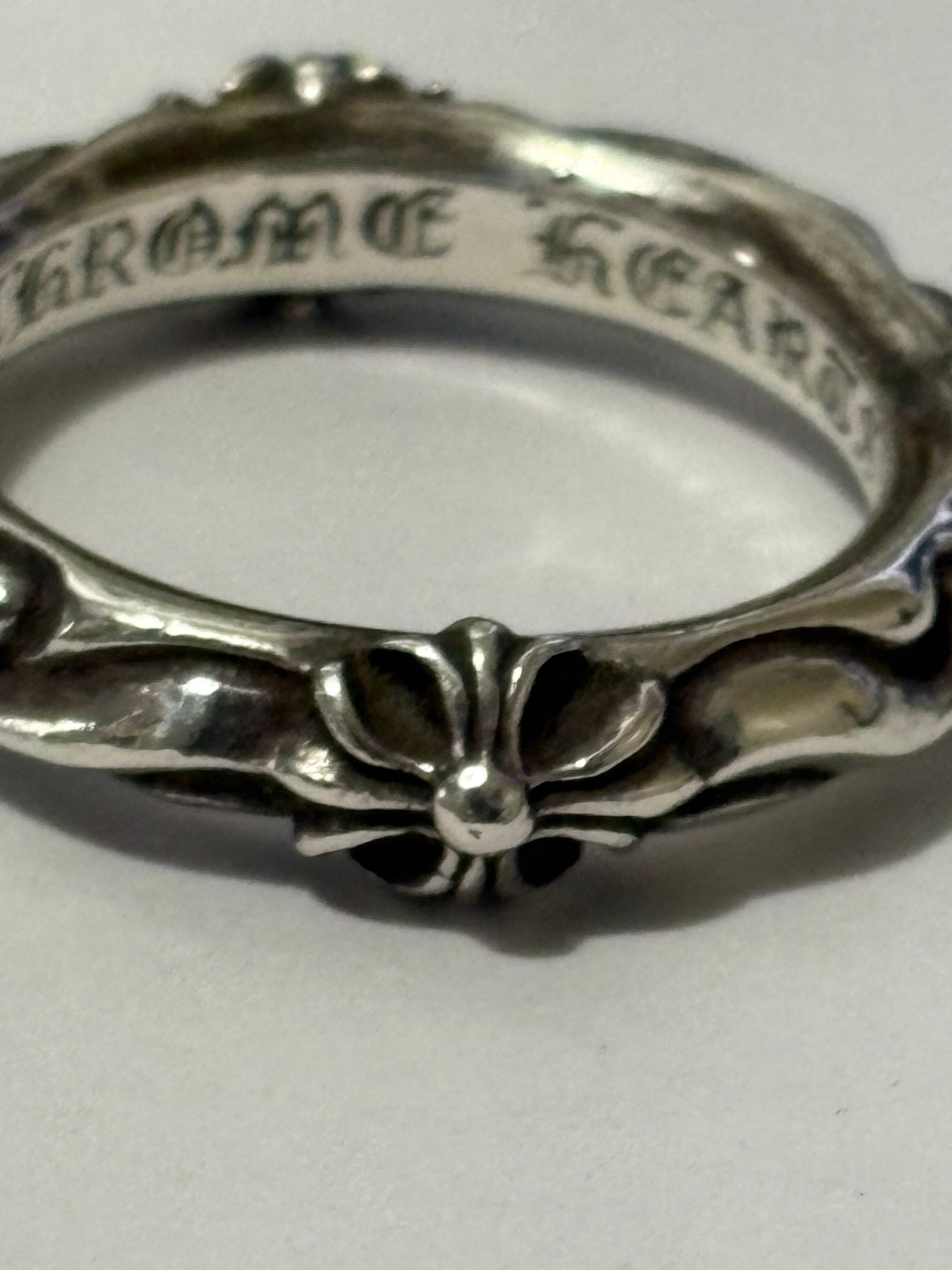 Chrome Hearts SBT Band Ring "Silver"