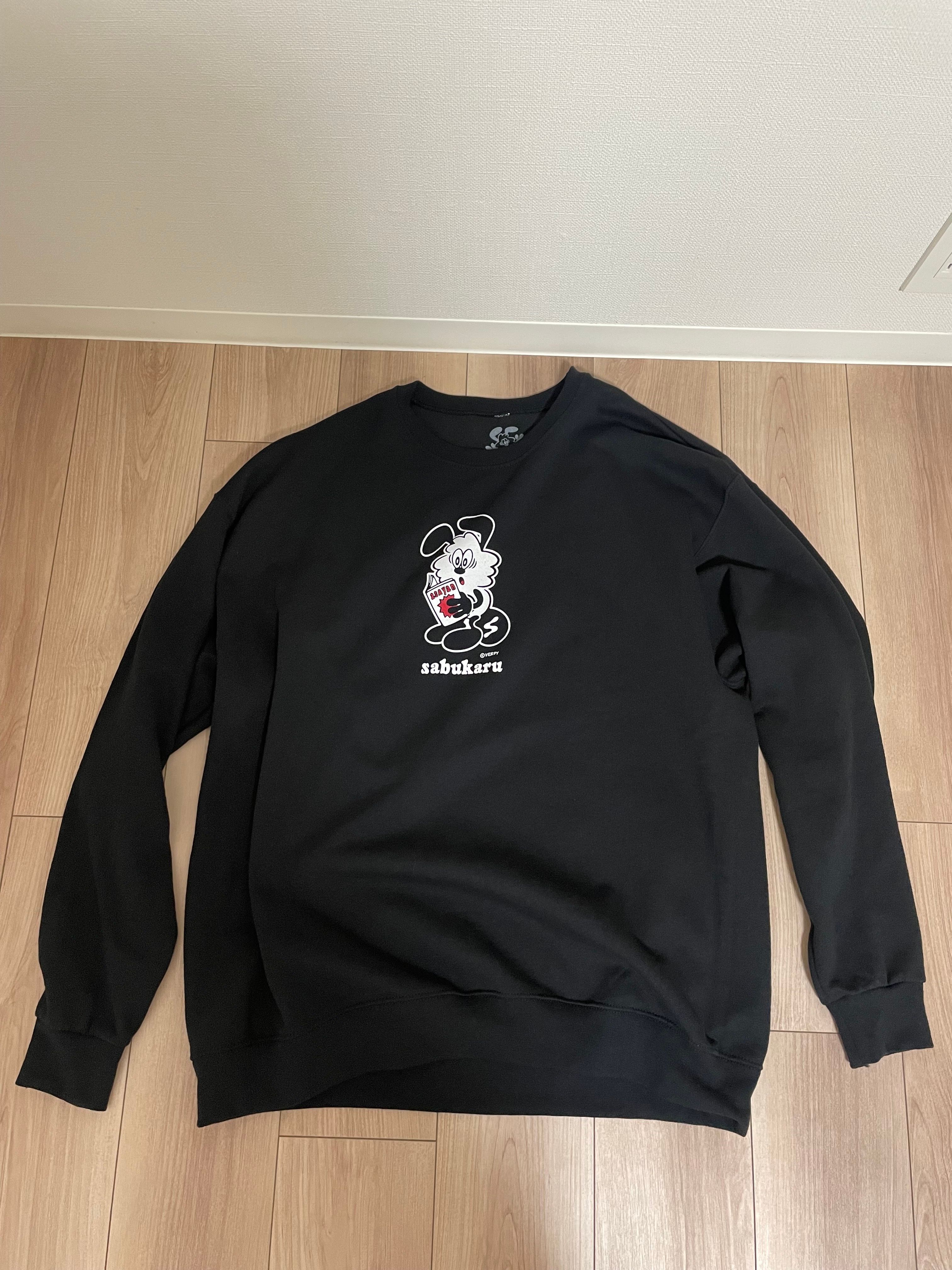 sabukaru x VERDY Sweat Crew "Black"