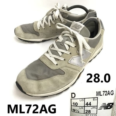 new balance/ニューバランス★ML72AG/ビブラムソール/レザースニーカー【size:10/28.0/グレー/gray】sneakers/Shoes/trainers◆sQ-653