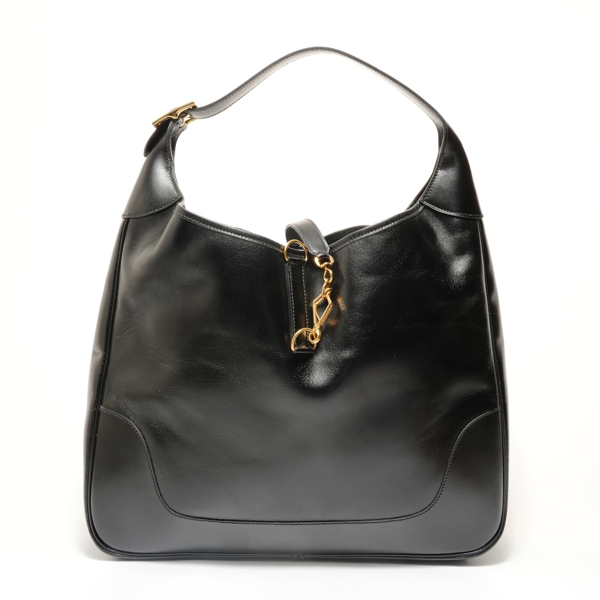 エルメス HERMES トリム 38 ボックスカーフ ○S刻印 ショルダーバッグ【中古】