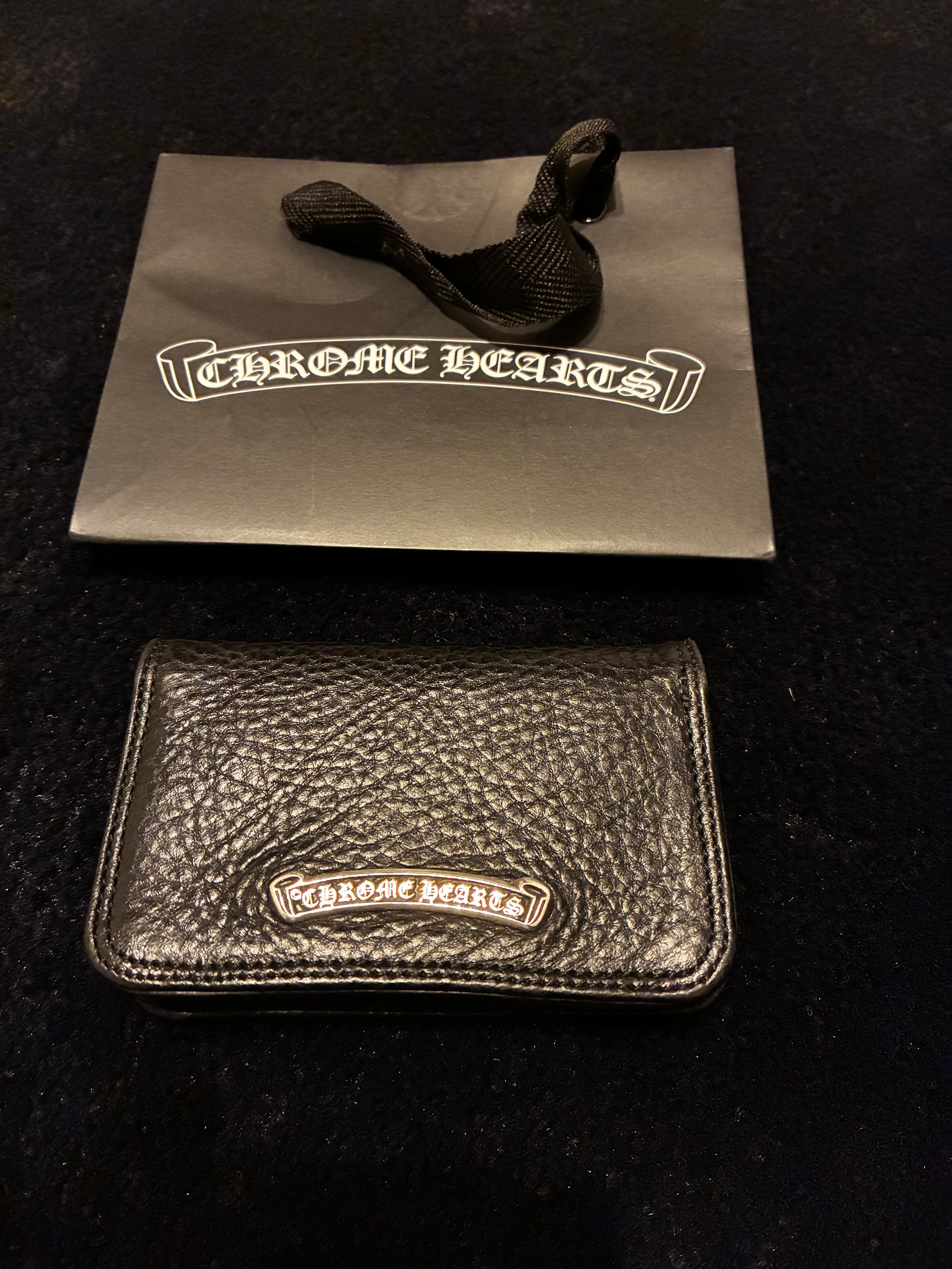 Chrome Hearts Card Case "Black"