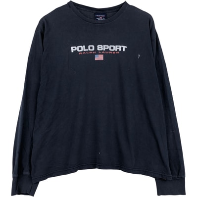 古着 90年代 ラルフローレン Ralph Lauren POLO SPORT ポロスポーツ ロングTシャツ ロンT メンズL相当 ヴィンテージ/eaa655123