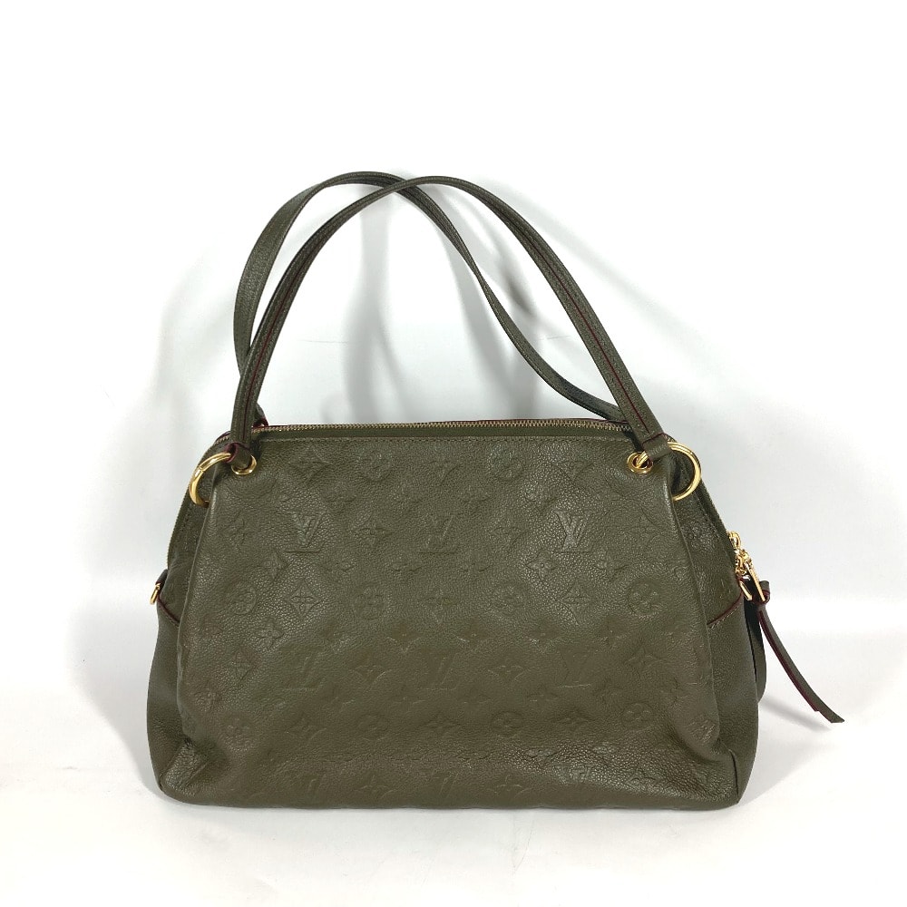 ルイヴィトン LOUIS VUITTON ポンテュPM M43669 モノグラムアンプラント カバン 肩掛け ショルダーバッグ モノグラムアンプラントレザー カーキファンゴ カーキ
