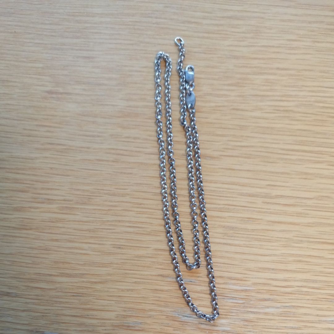 Chrome Hearts Roll Chain Necklace "Silver"