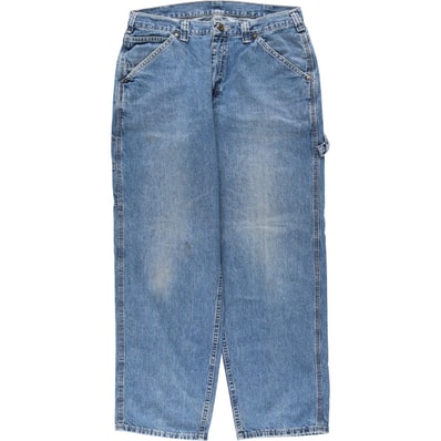 古着 リー Lee DUNGAREES デニムペインターパンツ メンズw34相当/eaa642963