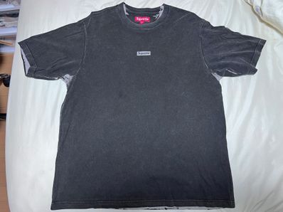 Supreme Overprint Small Box S/S Top "Black"