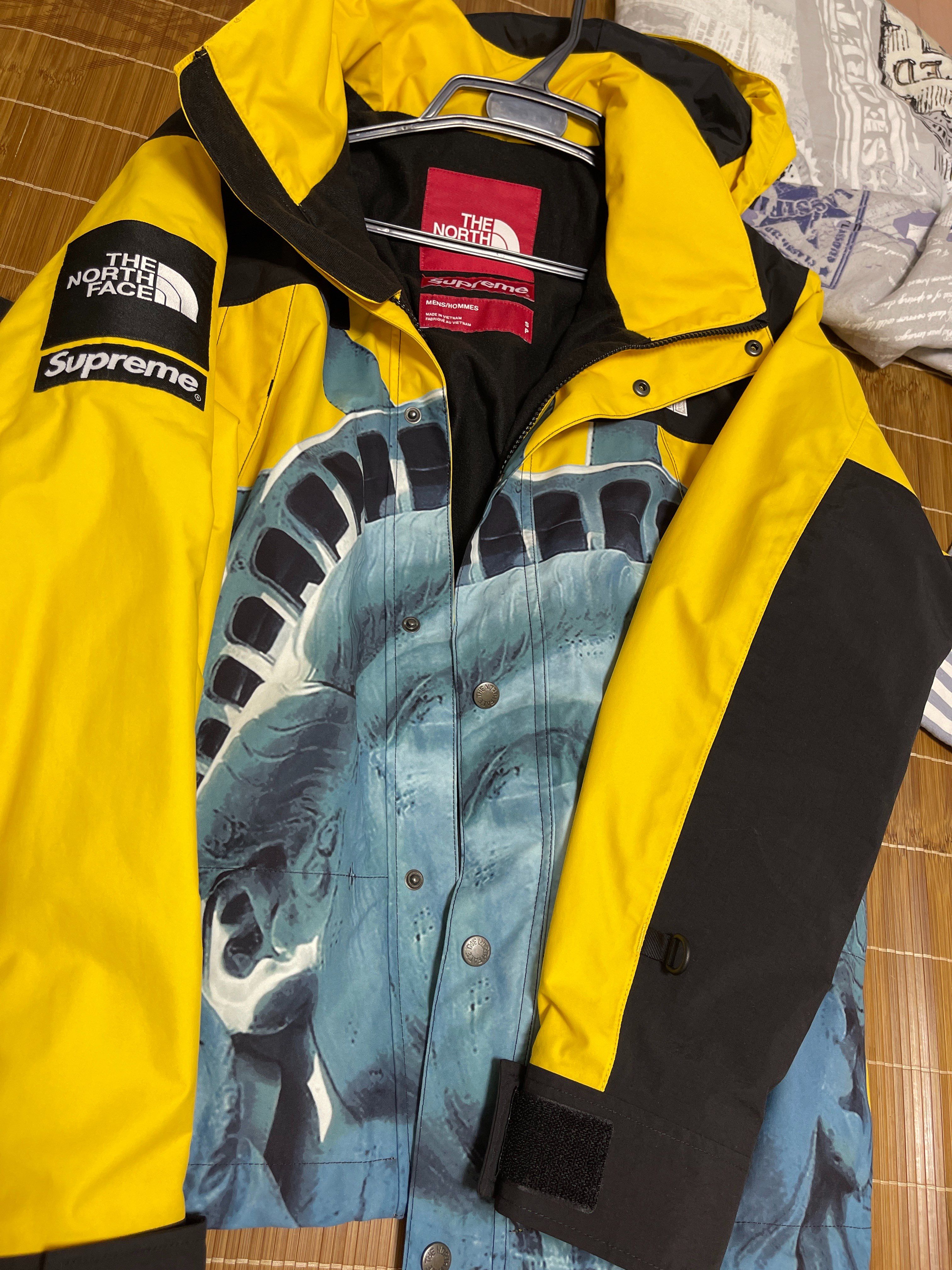 Supreme x The North Face Statue of Liberty Mountain Jacket "Yellow"
