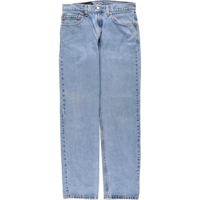 古着 00年代 リーバイス Levi's 505 REGULAR FIT STRAIGHT LEG テーパードデニムパンツ USA製 メンズw32相当/eaa634234