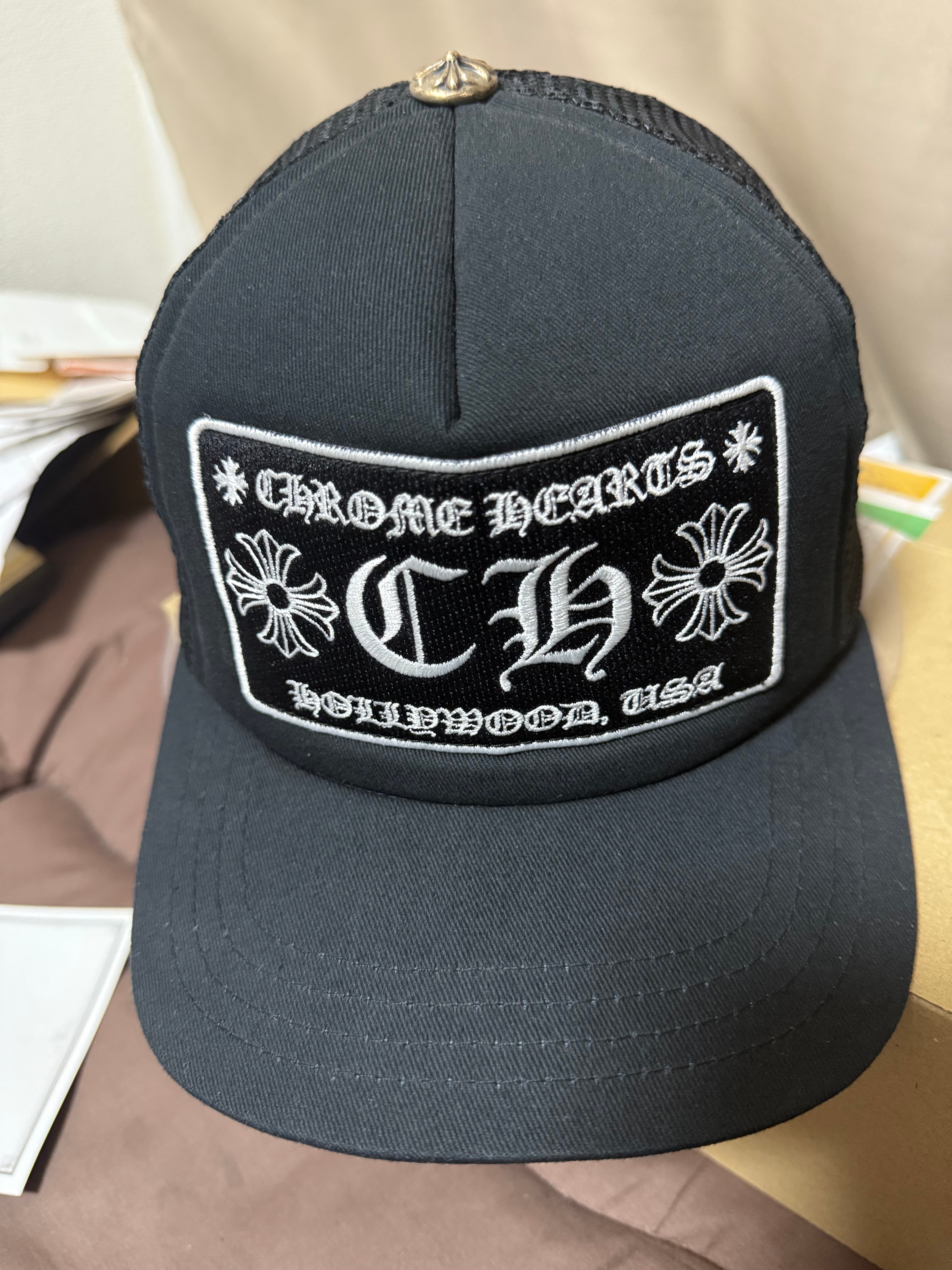 Chrome Hearts Trucker Cap CH "Black"