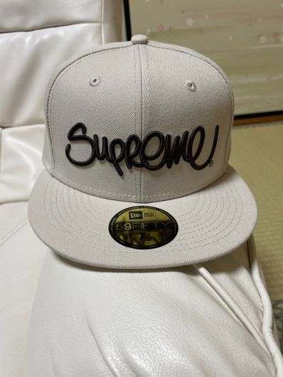 Supreme Handstyle New Era "Stone"