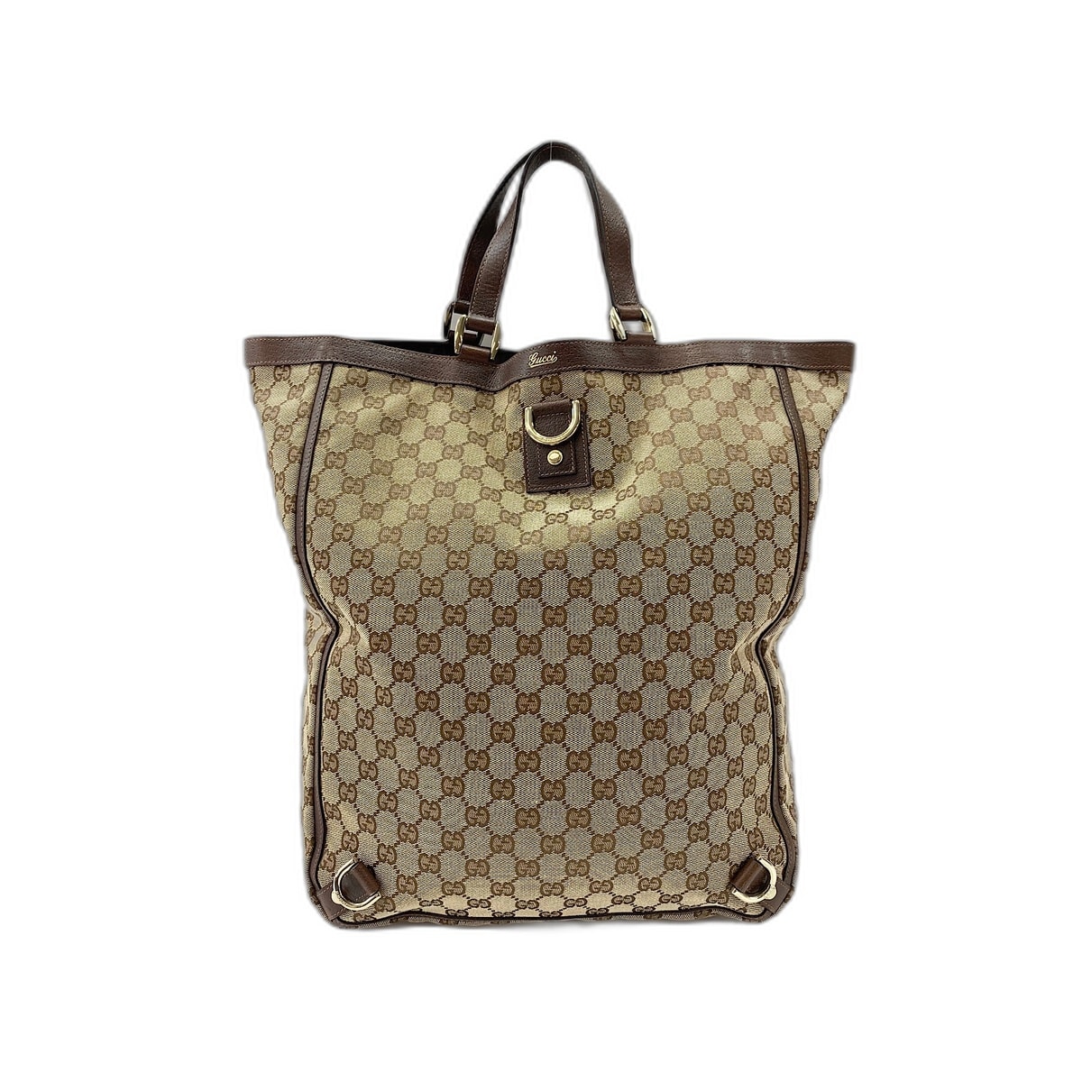 グッチ GUCCI GGキャンバス アビー ハンドバッグ【中古】