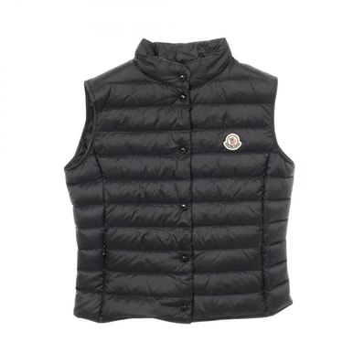 モンクレール MONCLER LIANE ダウンベスト 衣料品 アウター ナイロン レディース ブラック系 L10931A102005304899 【新品】