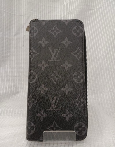 Louis Vuitton Zippy Wallet Vertical Monogram Eclipse