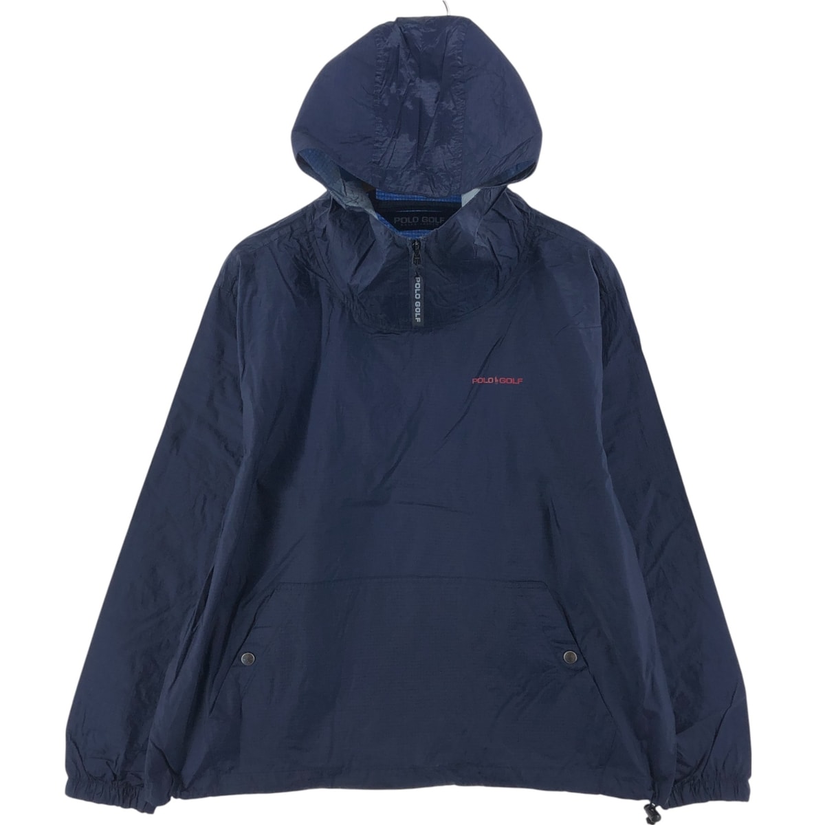 古着 ラルフローレン Ralph Lauren POLO GOLF ポロゴルフ リップストップ アノラックパーカー メンズS相当/eaa527313