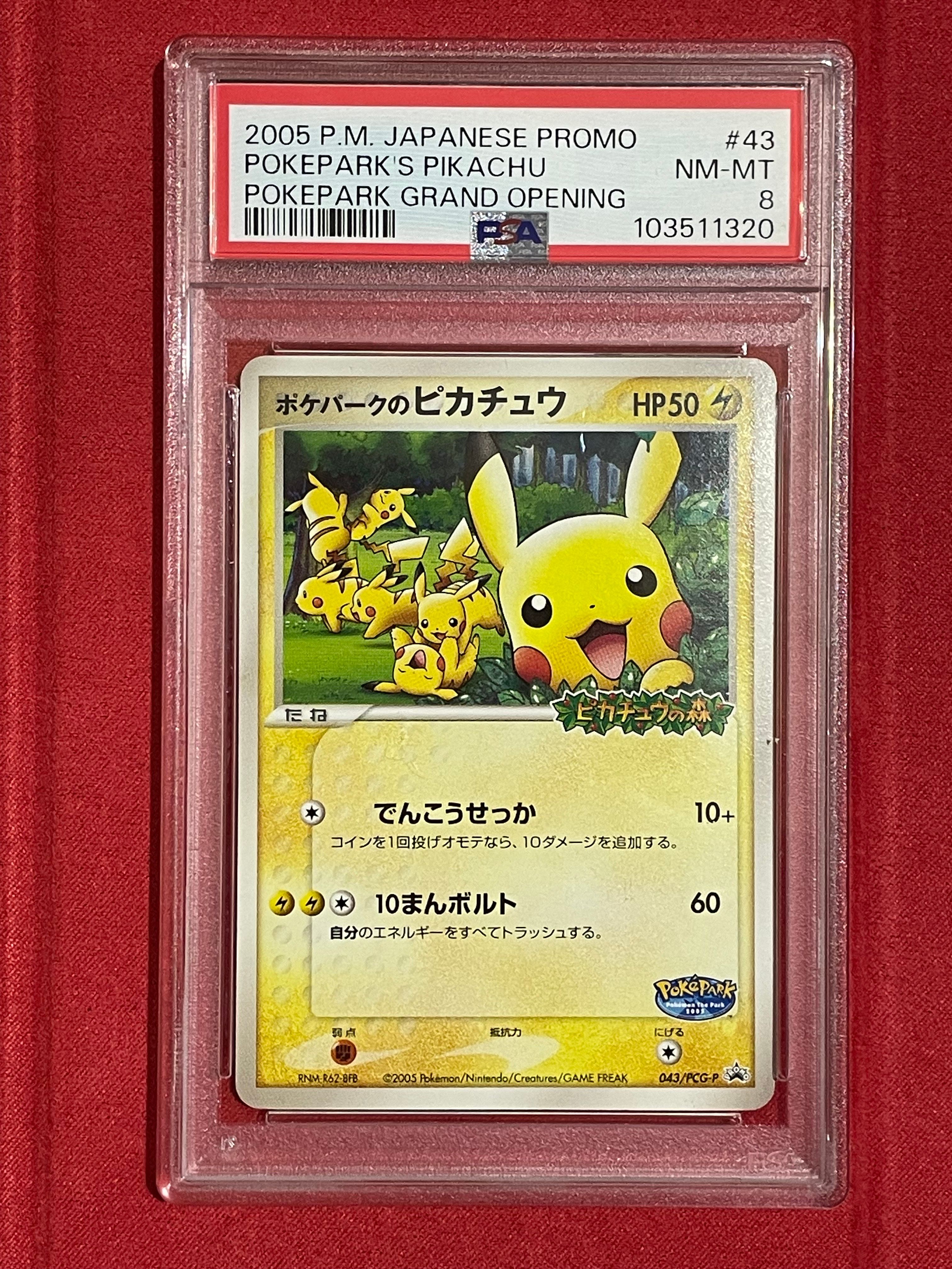 ポケパークのピカチュウ P [PCG-P 043](プロモーションカード「ポケパーク ルギアのくるくるシップ」)