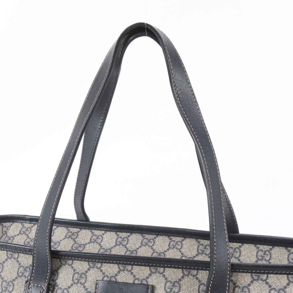B (目立った傷や汚れなし)】□美品 グッチ GGスプリーム 211137 トート 