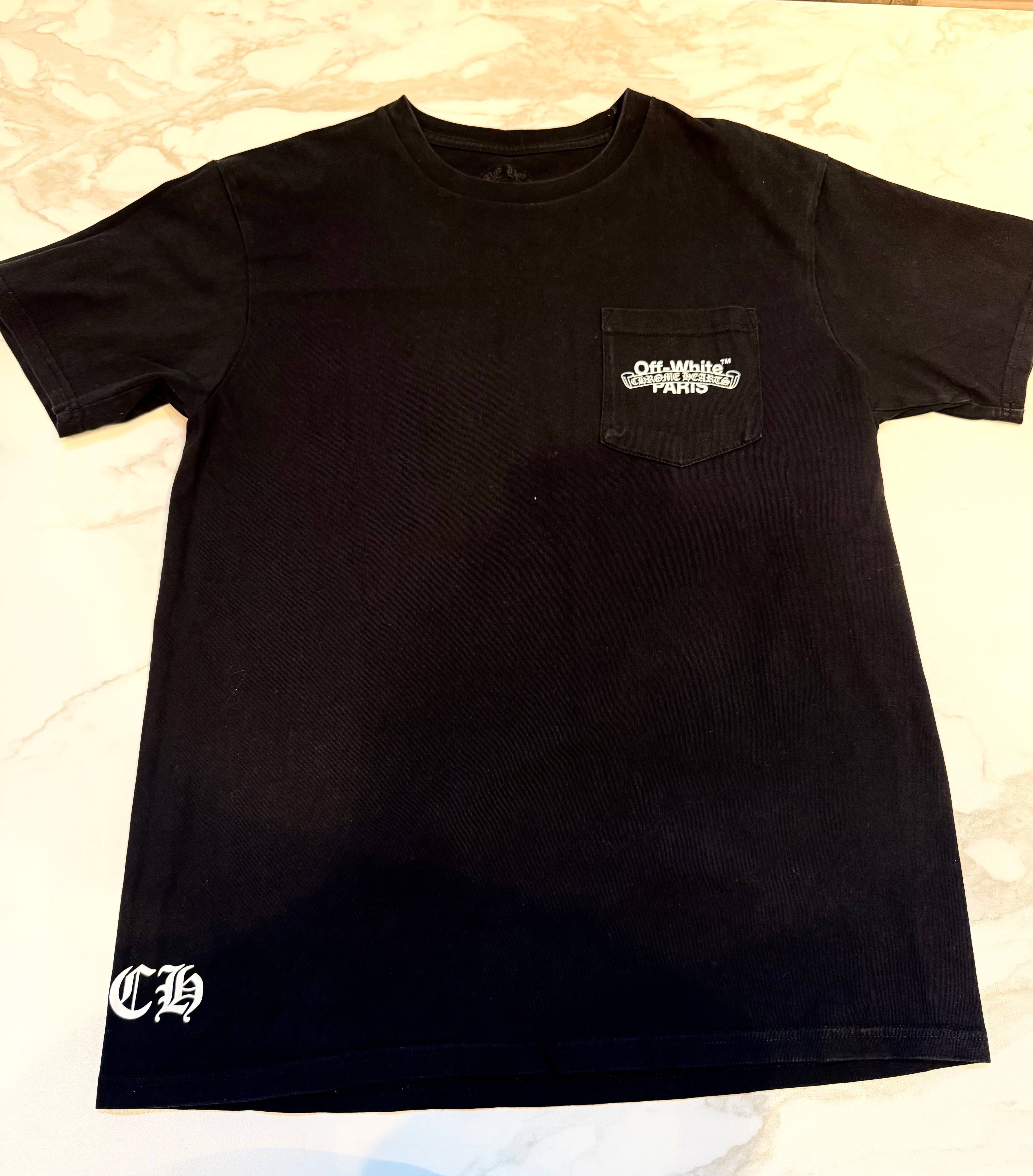 Chrome Hearts x OFF-WHITE T-Shirt New York "Black"
