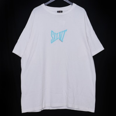 SAINT Mxxxxxx 24SS SS Tee / Ribon Saint "White/Blue"