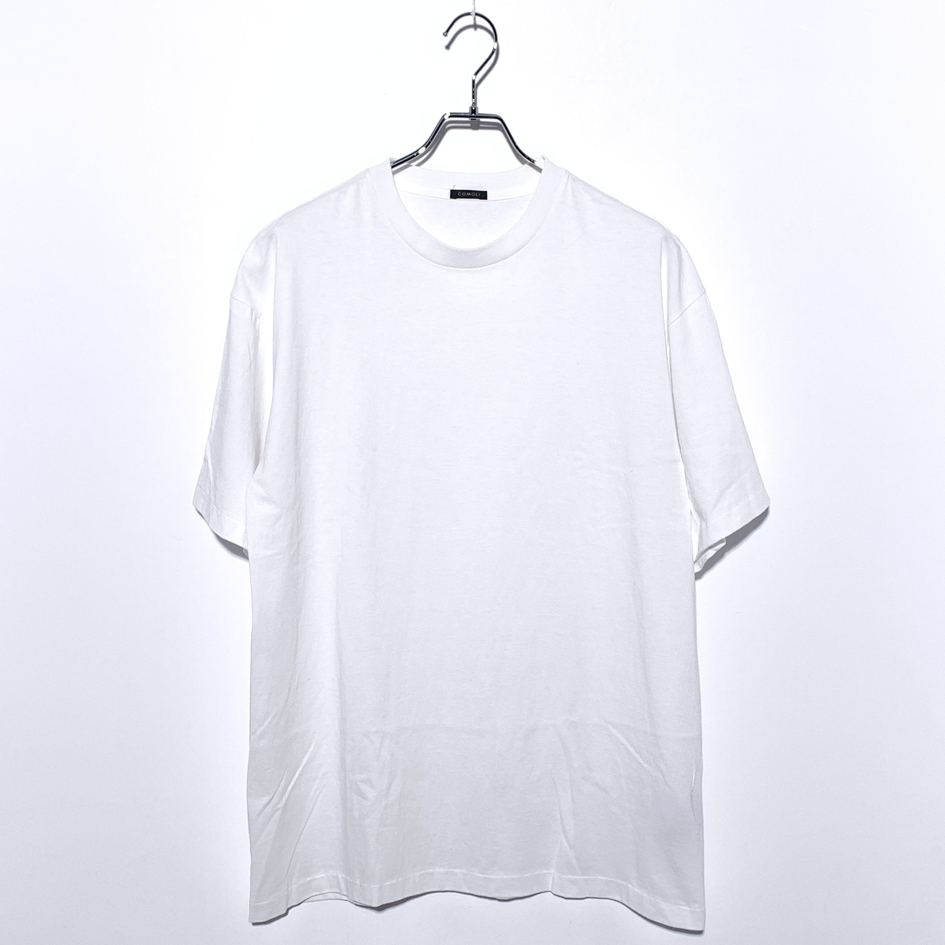 COMOLI Cotton Jersey Boat Neck SS25 