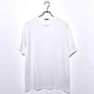 COMOLI Cotton Jersey S/S T-Shirt "White"